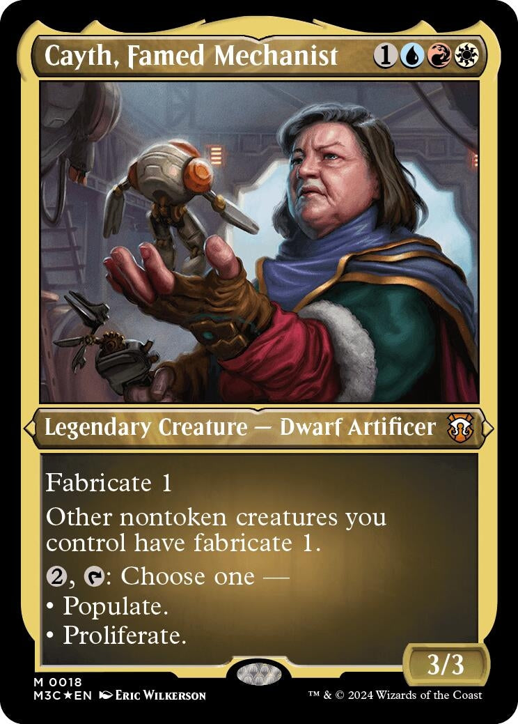 Image for Cayth, Famed Mechanist (Foil Etched) (18) [Modern Horizons 3] - Magic: The Gathering