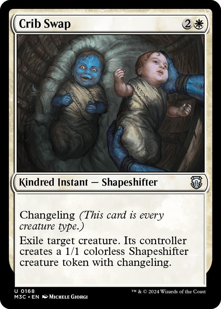 Image for Crib Swap (Ripple Foil) (168) [Modern Horizons 3] - Magic: The Gathering