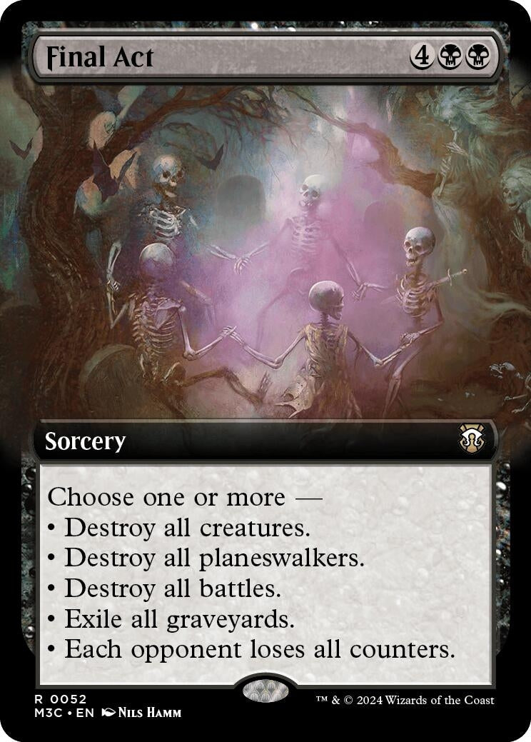 Image for Final Act (Extended Art) (Ripple Foil) (52) [Modern Horizons 3] - Magic: The Gathering