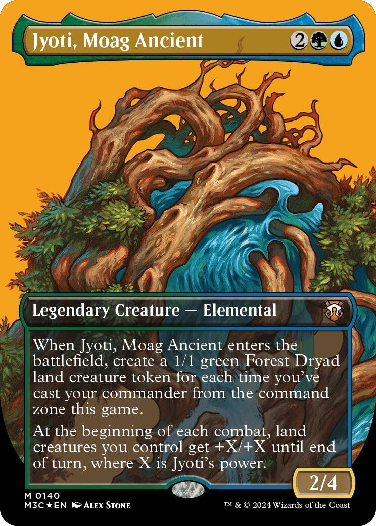 Image for Jyoti, Moag Ancient (Borderless) (Ripple Foil) (140) [Modern Horizons 3] - Magic: The Gathering
