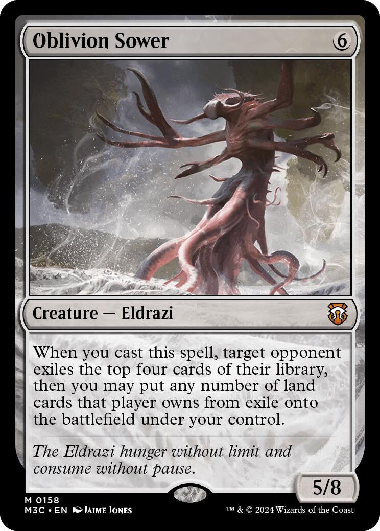 Image for Oblivion Sower (Ripple Foil) (158) [Modern Horizons 3] - Magic: The Gathering