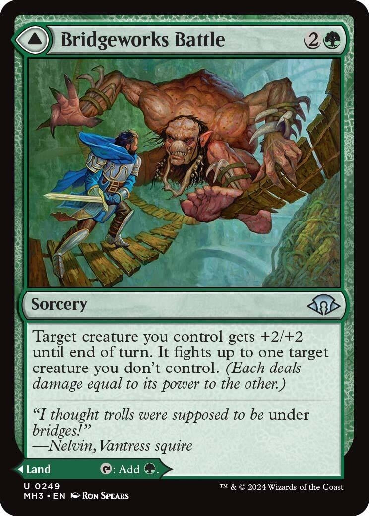 Image for Bridgeworks Battle (249) [Modern Horizons 3] - Magic: The Gathering