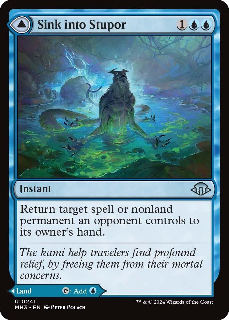 Image for Sink into Stupor (241) [Modern Horizons 3] - Magic: The Gathering