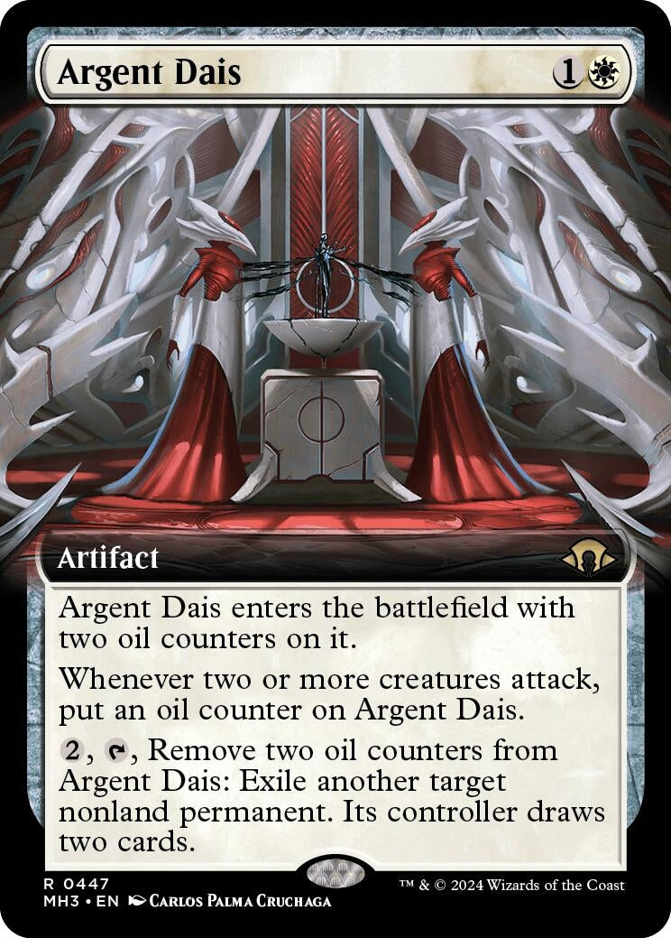 Image for Argent Dais (Extended Art) (447) [Modern Horizons 3] - Magic: The Gathering