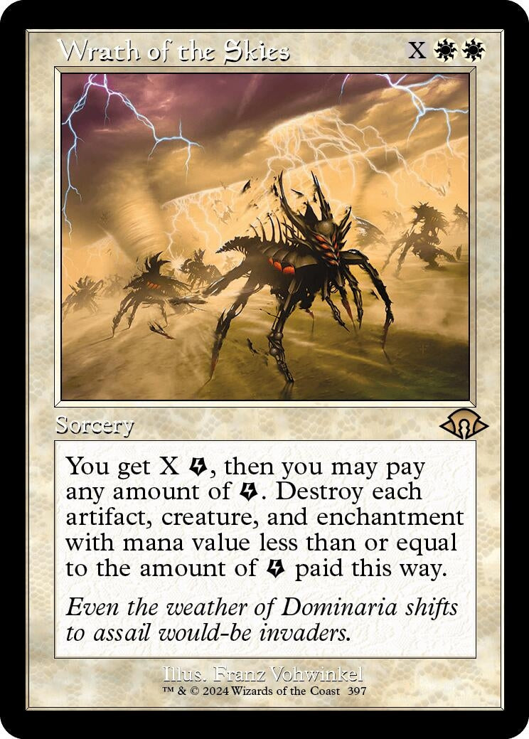 Image for Wrath of the Skies (Retro Frame) (397) [Modern Horizons 3] - Magic: The Gathering