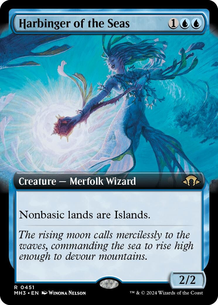 Image for Harbinger of the Seas (Extended Art) (451) [Modern Horizons 3] - Magic: The Gathering