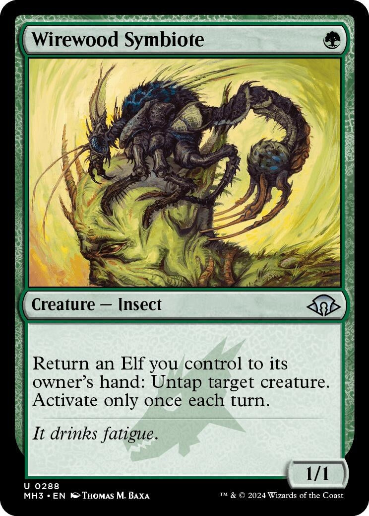 Image for Wirewood Symbiote (288) [Modern Horizons 3] - Magic: The Gathering