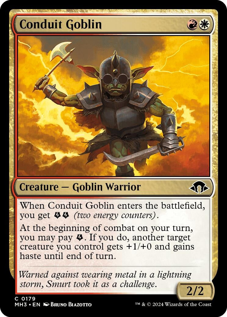 Image for Conduit Goblin (179) [Modern Horizons 3] - Magic: The Gathering
