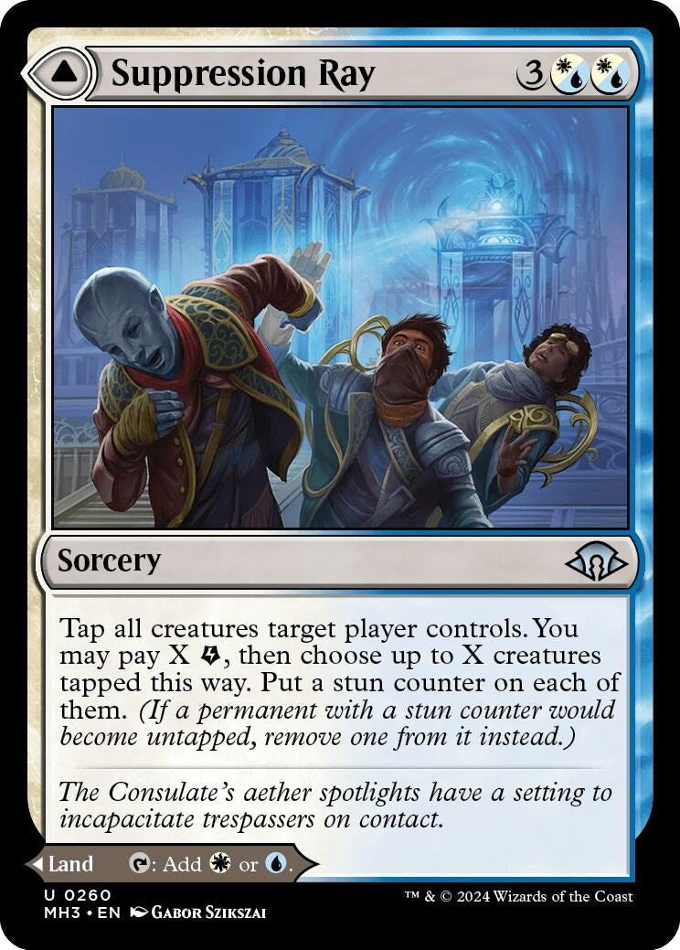 Image for Suppression Ray (260) [Modern Horizons 3] - Magic: The Gathering