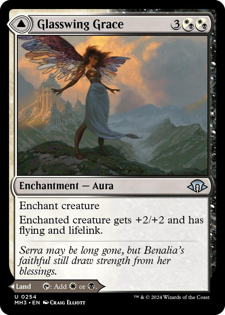 Image for Glasswing Grace (254) [Modern Horizons 3] - Magic: The Gathering