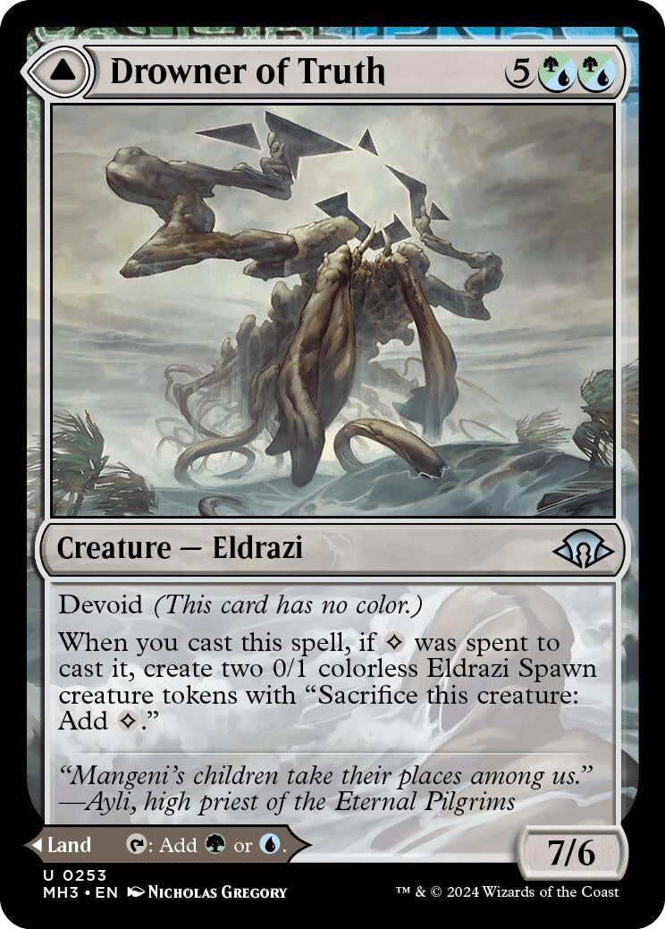 Image for Drowner of Truth (253) [Modern Horizons 3] - Magic: The Gathering