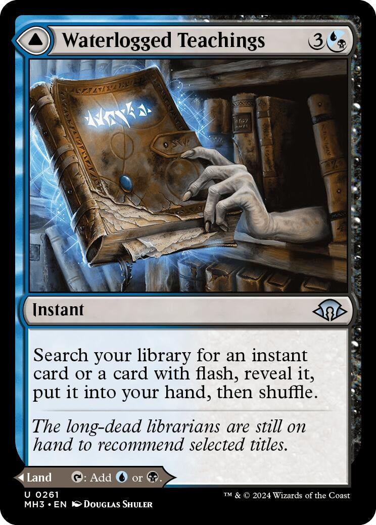 Image for Waterlogged Teachings (261) [Modern Horizons 3] - Magic: The Gathering