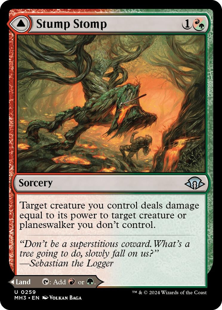 Image for Stump Stomp (259) [Modern Horizons 3] - Magic: The Gathering