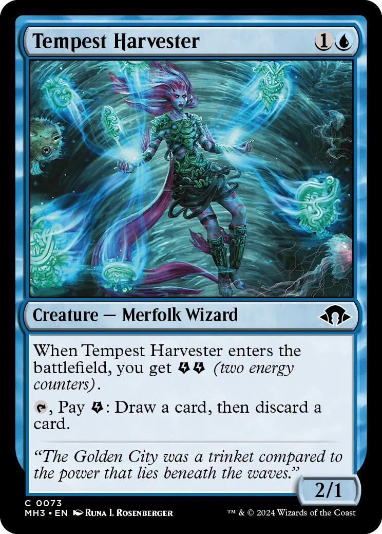 Image for Tempest Harvester (73) [Modern Horizons 3] - Magic: The Gathering