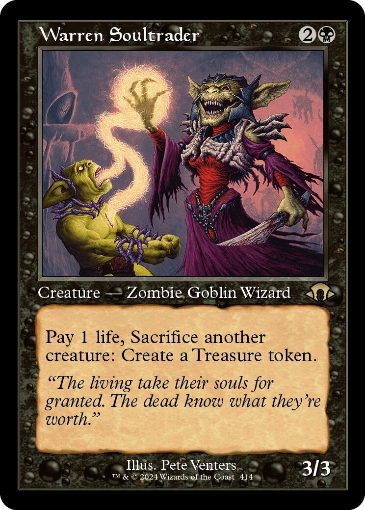 Image for Warren Soultrader (Retro Frame) (414) [Modern Horizons 3] - Magic: The Gathering