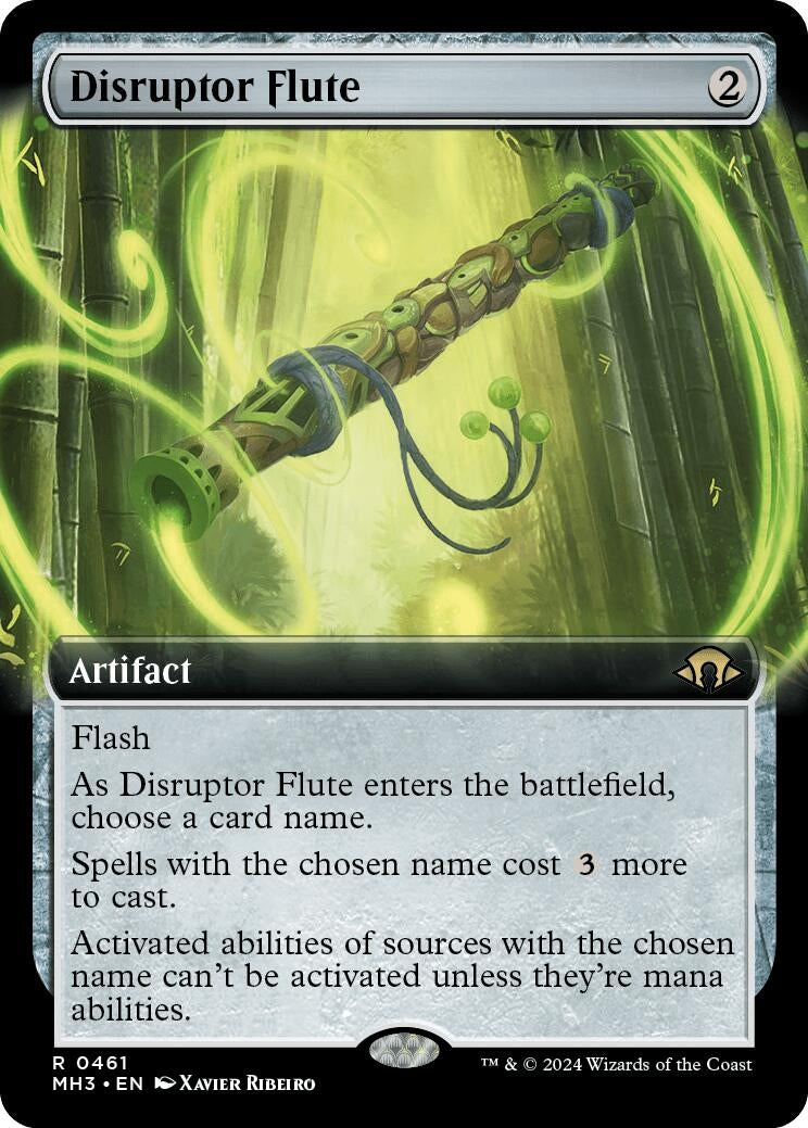 Image for Disruptor Flute (Extended Art) (461) [Modern Horizons 3] - Magic: The Gathering