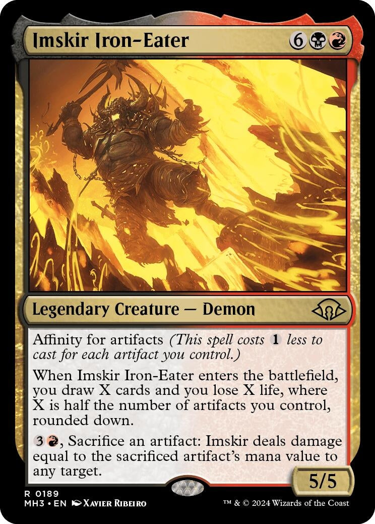 Image for Imskir Iron-Eater (189) [Modern Horizons 3] - Magic: The Gathering