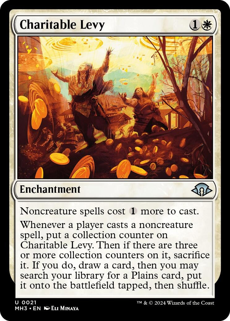 Image for Charitable Levy (21) [Modern Horizons 3] - Magic: The Gathering