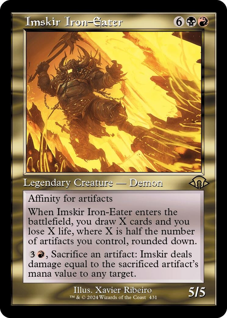 Image for Imskir Iron-Eater (Retro Frame) (431) [Modern Horizons 3] - Magic: The Gathering