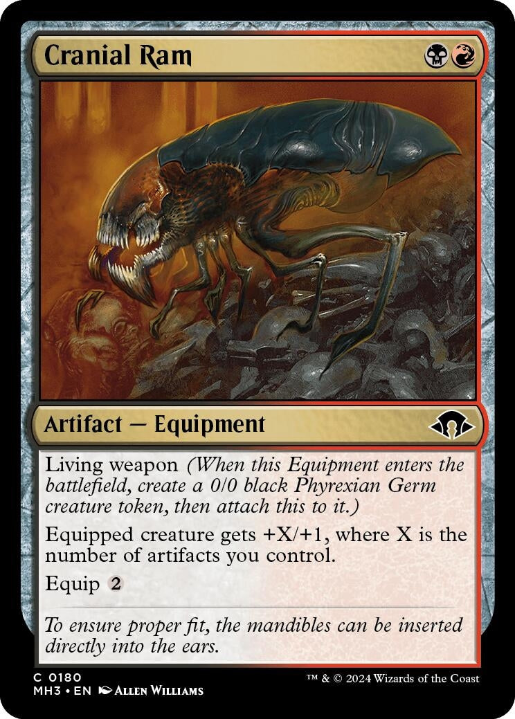 Image for Cranial Ram (180) [Modern Horizons 3] - Magic: The Gathering