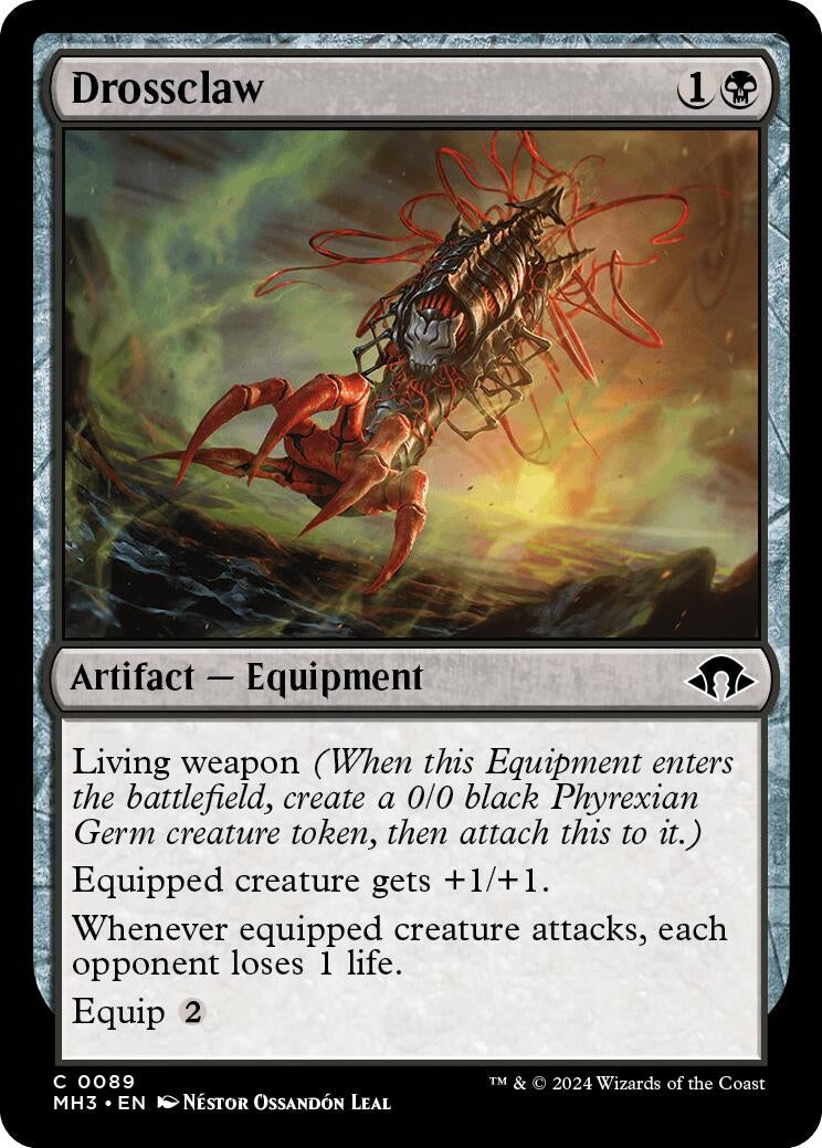 Image for Drossclaw (89) [Modern Horizons 3] - Magic: The Gathering