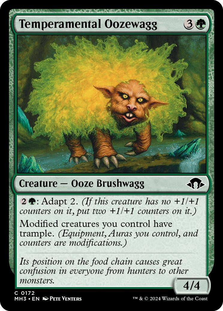Image for Temperamental Oozewagg (172) [Modern Horizons 3] - Magic: The Gathering