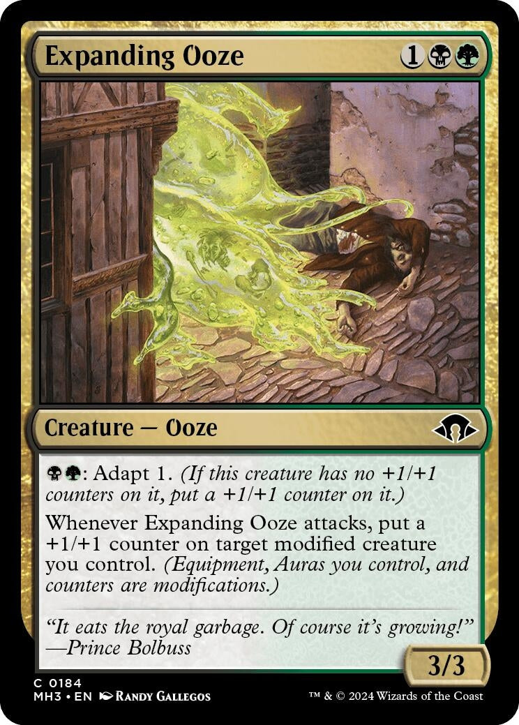 Image for Expanding Ooze (184) [Modern Horizons 3] - Magic: The Gathering