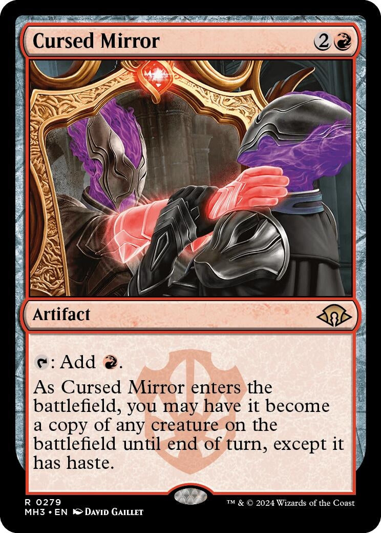 Image for Cursed Mirror (279) [Modern Horizons 3] - Magic: The Gathering