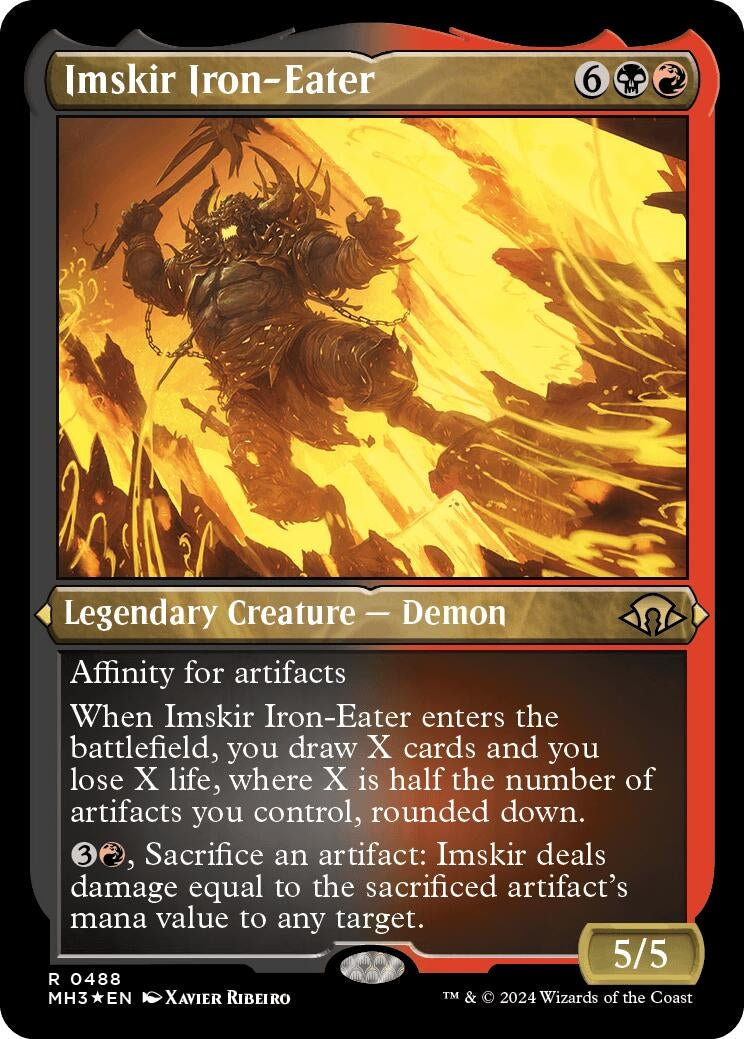 Image for Imskir Iron-Eater (Foil Etched) (488) [Modern Horizons 3] - Magic: The Gathering