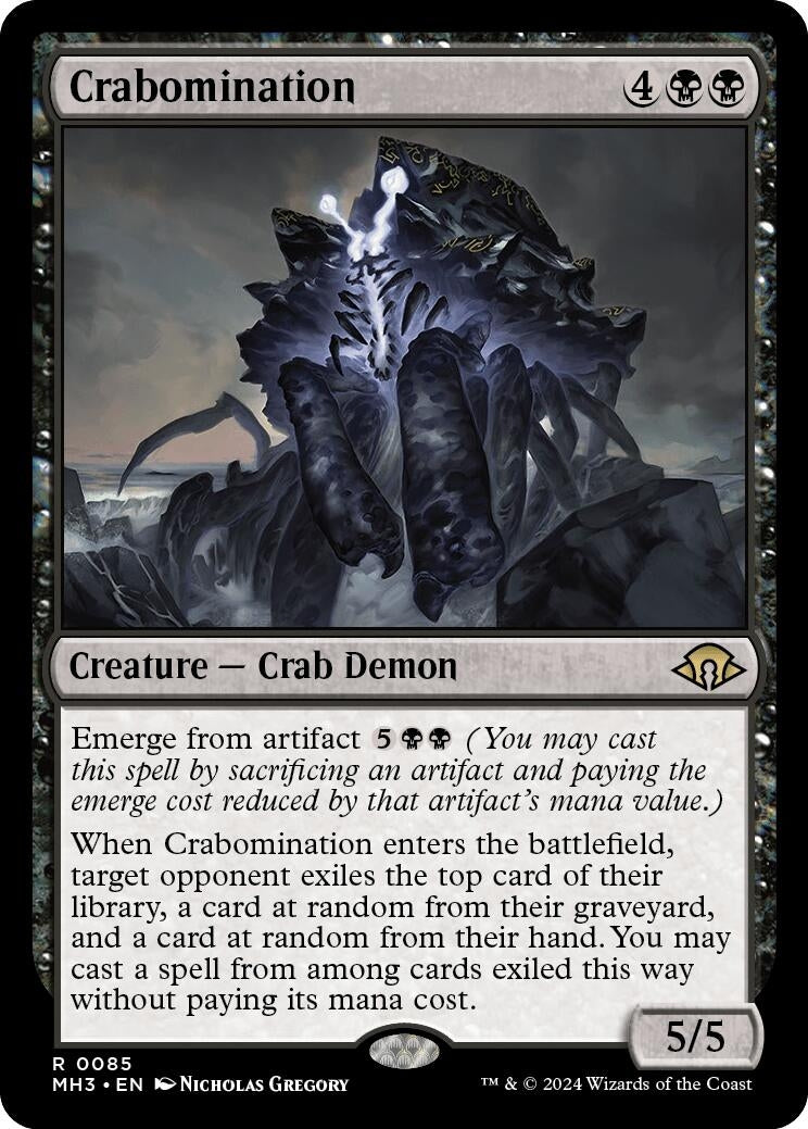 Image for Crabomination (85) [Modern Horizons 3] - Magic: The Gathering