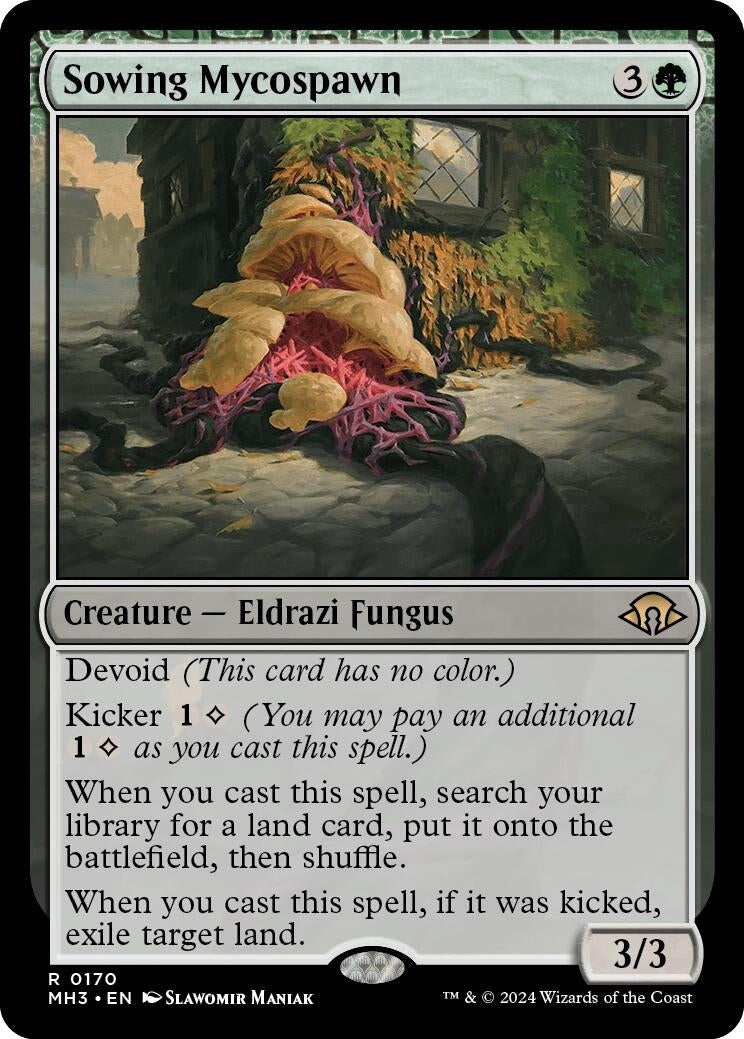Image for Sowing Mycospawn (170) [Modern Horizons 3] - Magic: The Gathering