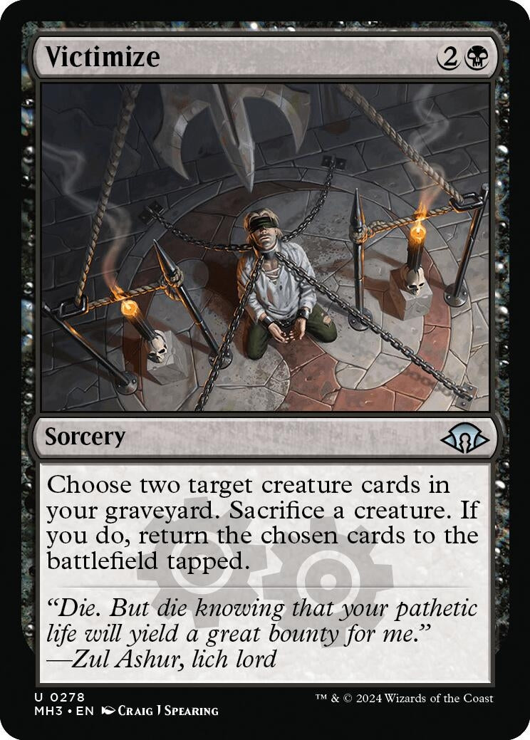 Image for Victimize (278) [Modern Horizons 3] - Magic: The Gathering