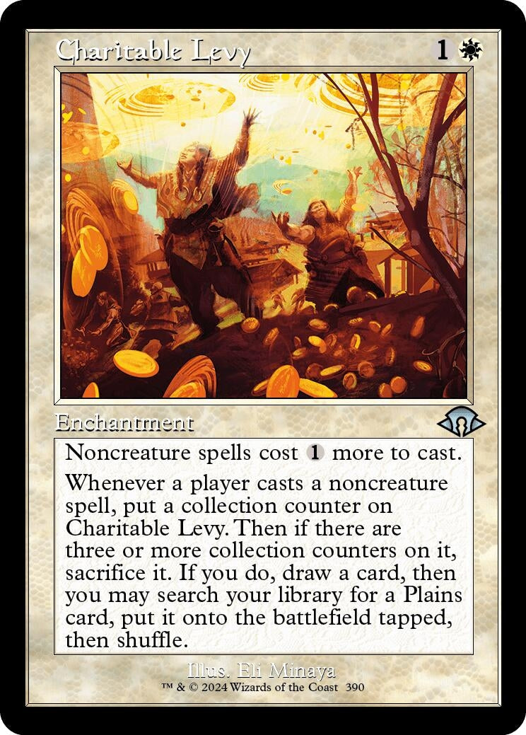 Image for Charitable Levy (Retro Frame) (390) [Modern Horizons 3] - Magic: The Gathering