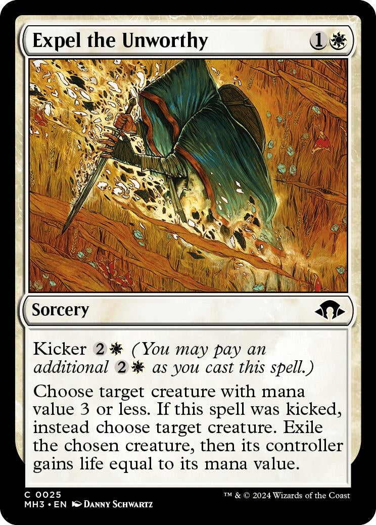 Image for Expel the Unworthy (25) [Modern Horizons 3] - Magic: The Gathering
