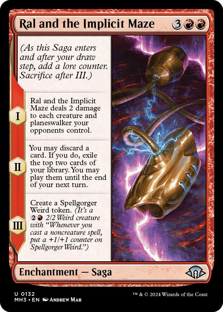 Image for Ral and the Implicit Maze (132) [Modern Horizons 3] - Magic: The Gathering