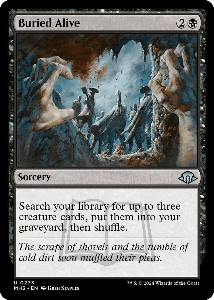Image for Buried Alive (273) [Modern Horizons 3] - Magic: The Gathering