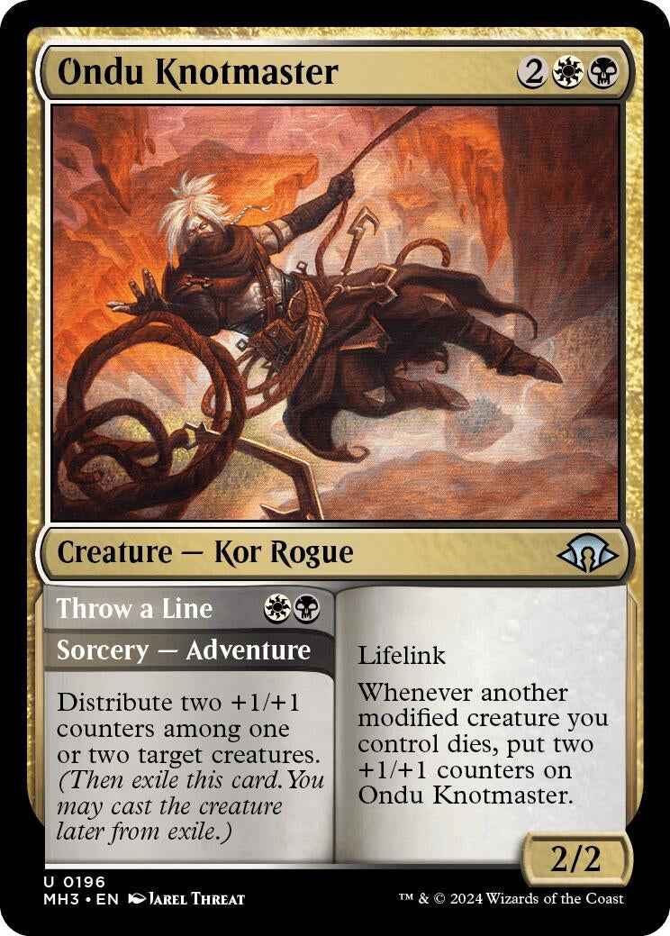 Image for Ondu Knotmaster (196) [Modern Horizons 3] - Magic: The Gathering