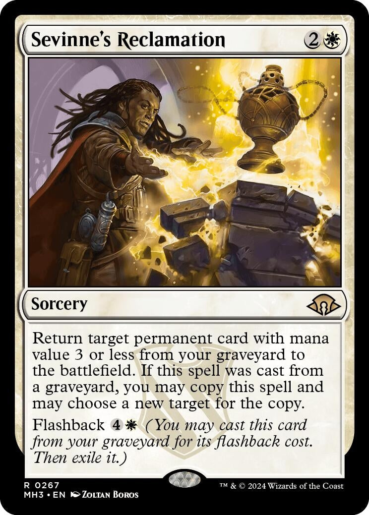 Image for Sevinne's Reclamation (267) [Modern Horizons 3] - Magic: The Gathering