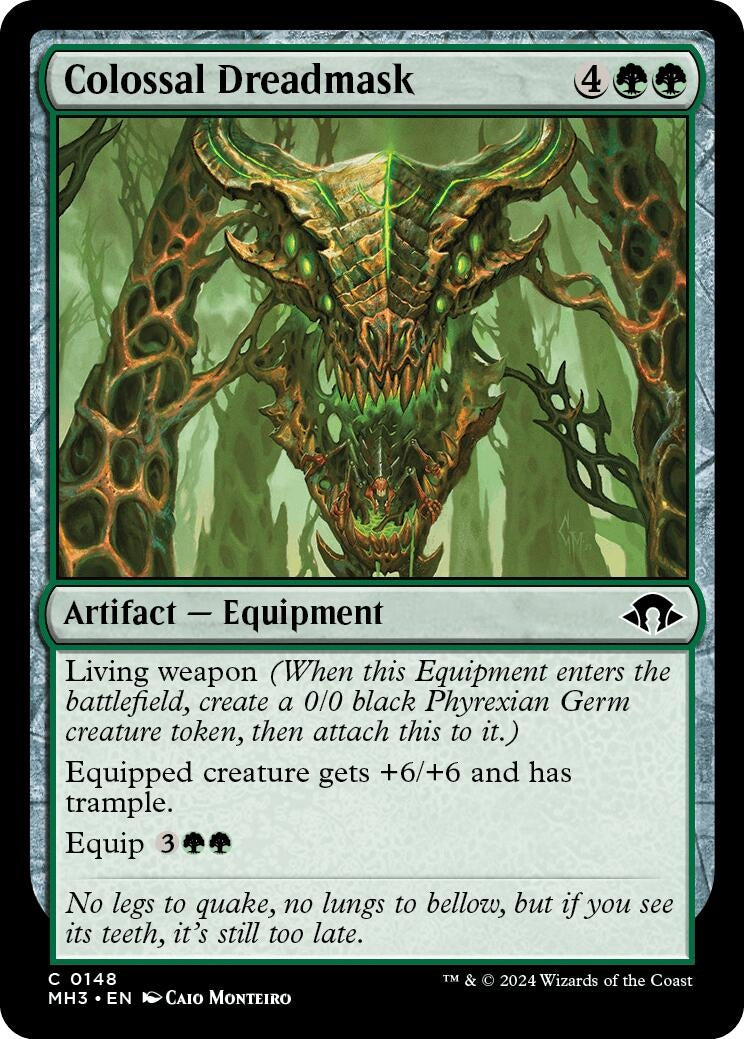 Image for Colossal Dreadmask (148) [Modern Horizons 3] - Magic: The Gathering