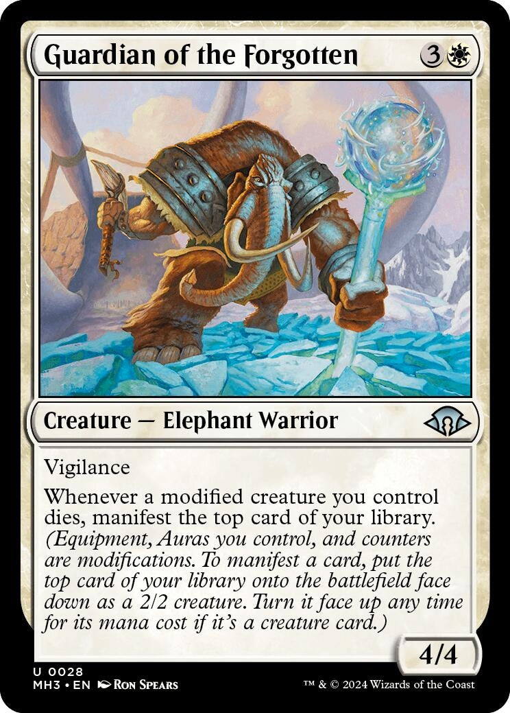 Image for Guardian of the Forgotten (28) [Modern Horizons 3] - Magic: The Gathering