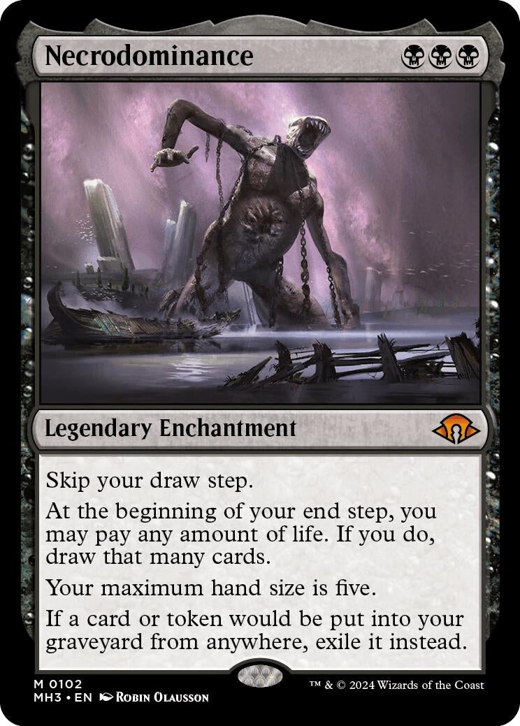 Image for Necrodominance (102) [Modern Horizons 3] - Magic: The Gathering