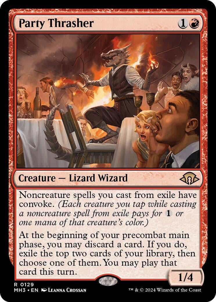 Image for Party Thrasher (129) [Modern Horizons 3] - Magic: The Gathering