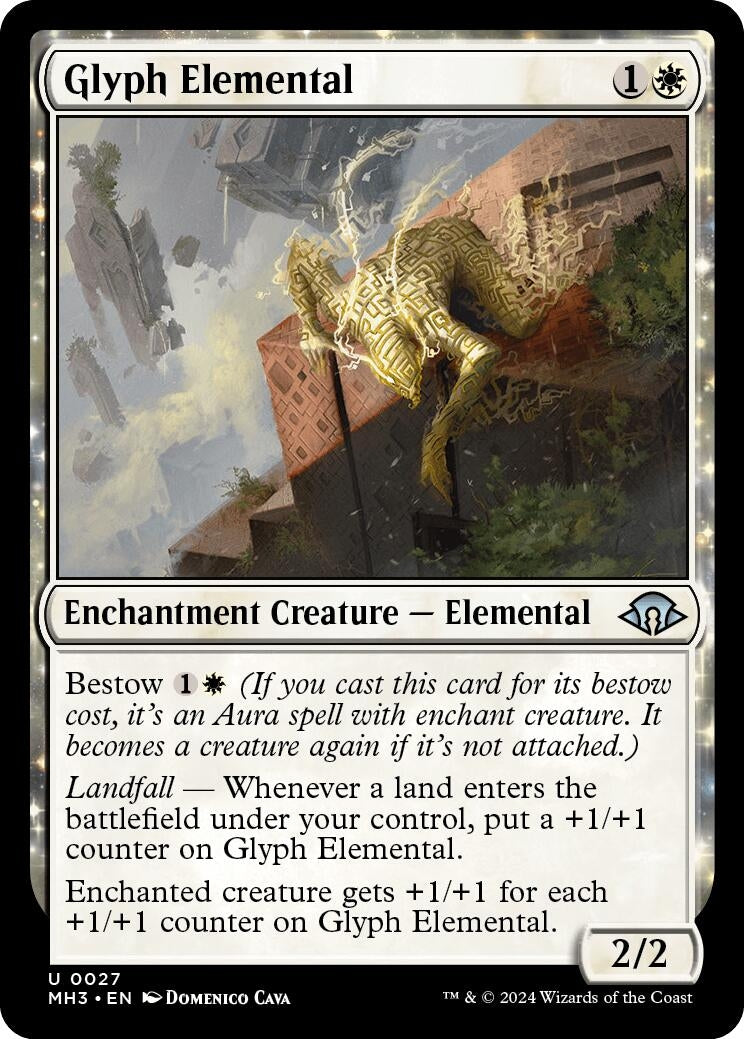 Image for Glyph Elemental (27) [Modern Horizons 3] - Magic: The Gathering