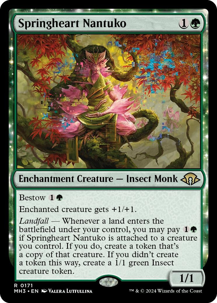 Image for Springheart Nantuko (171) [Modern Horizons 3] - Magic: The Gathering