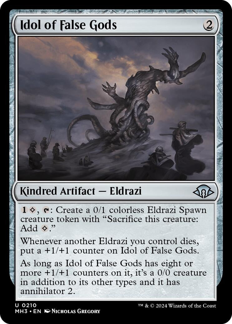 Image for Idol of False Gods (210) [Modern Horizons 3] - Magic: The Gathering