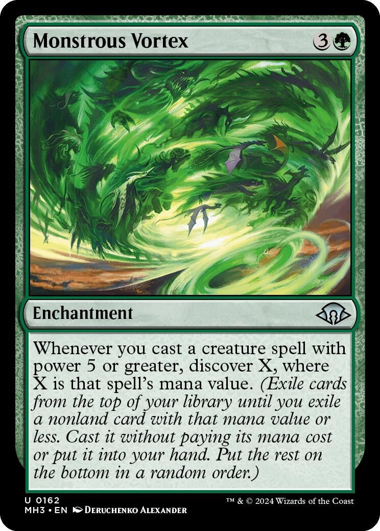 Image for Monstrous Vortex (162) [Modern Horizons 3] - Magic: The Gathering