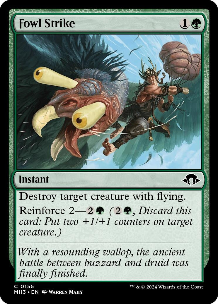 Image for Fowl Strike (155) [Modern Horizons 3] - Magic: The Gathering