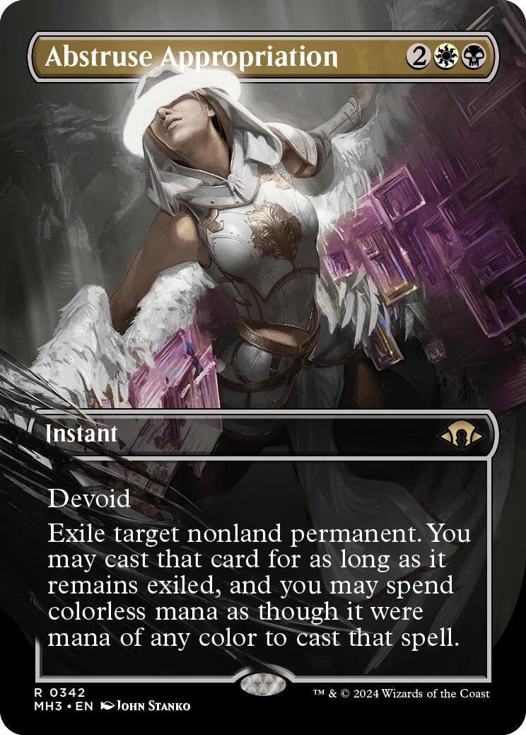 Image for Abstruse Appropriation (Borderless) (342) [Modern Horizons 3] - Magic: The Gathering