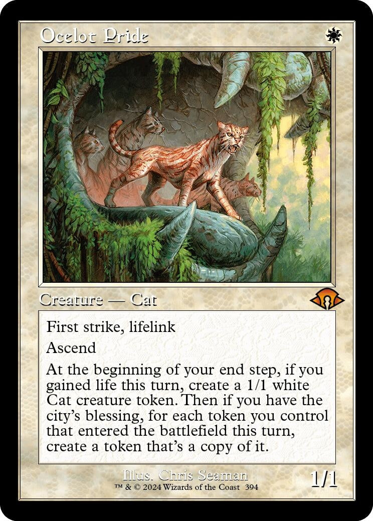 Ocelot Pride (Retro Frame) (394) [Modern Horizons 3]