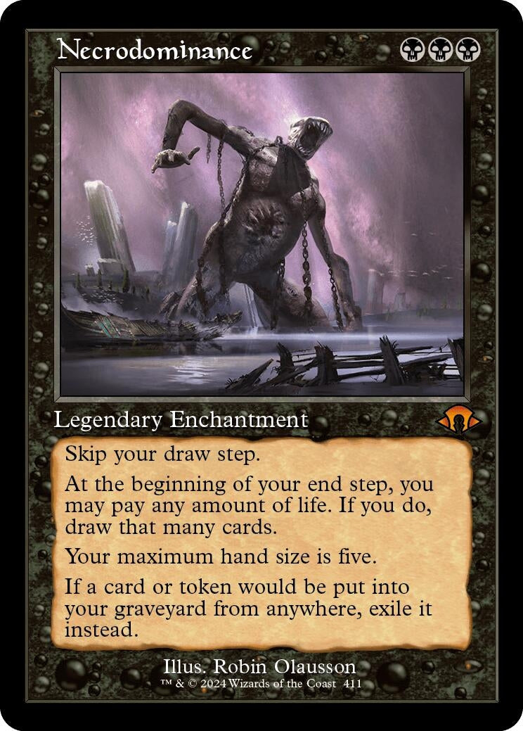 Image for Necrodominance (Retro Frame) (411) [Modern Horizons 3] - Magic: The Gathering